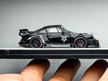 Load image into Gallery viewer, PGM 1:64 Black 911 RWB 930 Standard Classic Sports Model Diecast Metal Car New Collection