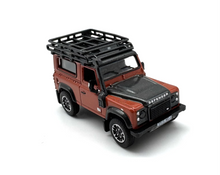 Load image into Gallery viewer, 1:76 Orange Defender 90 SUV Off Road Classic Model Diecast Metal Car BN