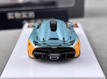 Load image into Gallery viewer, TPC 1:64 Ice Blue Regera Racing Sports Model Diecast Metal Car New Collection