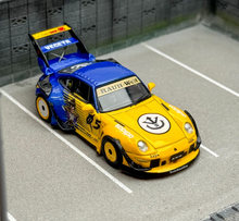 Load image into Gallery viewer, SW 1:64 Yellow Dragon Ball RWB 993 911 Racing Sports Model Diecast Metal Car