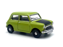 Load image into Gallery viewer, 1:76 Lime Green Mini Classic Bean Sports Model Diecast Metal Car New Collection