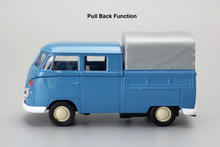 Load image into Gallery viewer, WELLY 1:36 VW T1 Double Cabin Pick Up Truck Model Diecast Toy Metal Car BN
