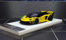 Load image into Gallery viewer, ScaleMini 1:64 Yellow Aventador LP700-4 LBWK EVO GT Model Diecast Resin Car
