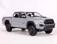 Load image into Gallery viewer, Maisto 1:27 Gray 2023 Tacoma TRD PRO Pickup Truck Model Diecast Metal Car