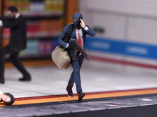 Load image into Gallery viewer, 1:64 Painted Figure Model Miniature Resin Diorama Toy Sand Gangster Bandit Set