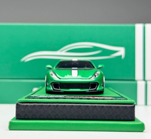 Load image into Gallery viewer, GLAMCRAFT 1:64 Green 812C Sports Open Model Diecast Metal Car New Collection