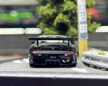 Load image into Gallery viewer, Poprace 1:64 Black RX7 FD RE Amemiya Sports Model Diecast Metal Car New Collection
