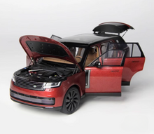 Load image into Gallery viewer, LCD 1:18 Red 2022 Range Rover SV SUV Sports Model Diecast Metal Car New Collection