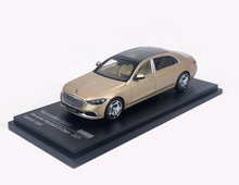Load image into Gallery viewer, ARBox 1:64 Gold 2021 S680 Maybach Luxury Sedan Model Diecast Metal Car New