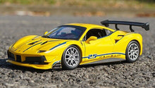 Load image into Gallery viewer, Bburago 1:24 2017 488 Challenge Racing Sports Model Toy Diecast Metal Car BN