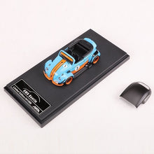 Load image into Gallery viewer, HKM 1:64 RWB Gulf Beetle VW Convertible Sports Model Diecast Metal Car