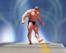 Load image into Gallery viewer, 1:64 Painted Figure Model Miniature Resin Diorama Sand Muscle Man Sexy Girl Lady