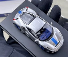 Load image into Gallery viewer, SH 1:64 Silver 488 Pista Novitec Sports Model Diecast Metal Car New Collection