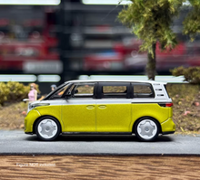 Load image into Gallery viewer, Minigt 1:64 Yellow VW ID Buzz EV Mini Van Sports Model Diecast Metal Car New Collection