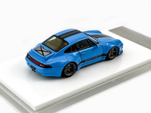 Load image into Gallery viewer, MY64 1:64 Blue Gnuther Werks 911 400R Sports Model Diecast Resin Car New Collection