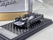 Load image into Gallery viewer, LCD 1:64 Black Carbon Utopia Racing Sports Coupe Model Diecast Metal Car New Collection