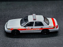 Load image into Gallery viewer, Rollin 1:64 HEC White NYCSO CV CROWN VICTORIA Model Diecast Metal Car New Collection