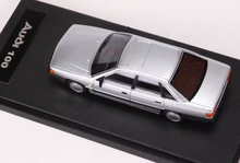 Load image into Gallery viewer, RM 1:64 1989 Silver Black 100 C3 Sedan Classic Model Diecast Metal Car New Collection