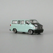 Load image into Gallery viewer, TW 1:64 Green Dodge Van Sports Model Diecast Metal Car New