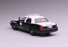 Load image into Gallery viewer, 1:64 596 TXPD Texas Patrol Police Crown Victoria CV Model Diecast Metal Car