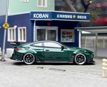 Load image into Gallery viewer, SW 1:64 Green M4 ADRO BODY KIT Coupe Sports Model Diecast Metal Car New Collection