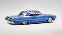 Load image into Gallery viewer, 97M 1:64 Blue 1964 Impala SS Lowrider Sports Model Diecast Metal Car New Collection