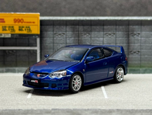 Load image into Gallery viewer, LCD 1:64 Blue JDM Integra DC5 Type R Racing Sports Model Diecast Metal Car New Collection