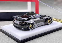Load image into Gallery viewer, MC 1:64 Plating Gray LB GTR R35 Racing Sports Model Diecast Metal Car New Collection