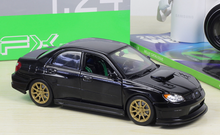 Load image into Gallery viewer, WELLY 1:24 JDM Impreza WRX STI Racing Sports Model Diecast Metal Car Display