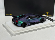 Load image into Gallery viewer, Onemodel 1:64 Purple Green LP670-4 Murcielago LB Model Diecast Resin Car New Collection