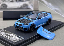 Load image into Gallery viewer, FX 1:64 Blue M2 G87 Attack Coupe Sports Model Diecast Metal Car New Collection