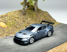 Load image into Gallery viewer, 1:64 CM Ice Blue GTD Mustang Sports Model Diecast Metal Car New Collection
