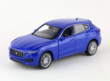 Load image into Gallery viewer, WELLY 1:36 Blue Levante SUV Sports Model Diecast Toy Metal Car BN