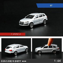 Load image into Gallery viewer, CCA 1:64 Silver Q7 SUV Sports Model Toy Diecast Metal Car BN