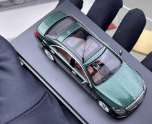 Load image into Gallery viewer, King 1:64 Green S65L AMG W222 V12 Sedan Sports Model Diecast Metal Car New Collection