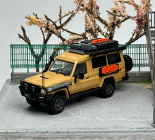 Load image into Gallery viewer, Autobots 1:64 Yellow Land Cruiser J70 LC78 ORV SUV Model Diecast Metal Car New Collection