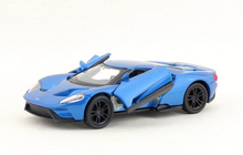 Load image into Gallery viewer, WELLY 1:36 Blue 2017 GT Racing Sports Model Diecast Toy Metal Car BN