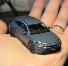 Load image into Gallery viewer, HJ64 1:64 Gray Crown 2.5L Hybrid Sports Model Diecast Metal Car New Collection