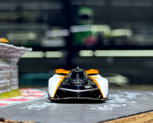 Load image into Gallery viewer, CM 1:64 Black White Solus GT V10 #91 Racing Sports Model Diecast Metal Car New Collection