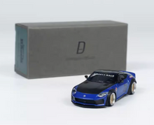 Load image into Gallery viewer, DM 1:64 Blue LB Z RZ34 Coupe #23 Sports Model Diecast Metal Car New Collection