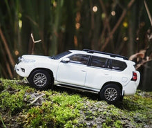 Load image into Gallery viewer, GCD 1:64 White Land Cruiser LC150 Prado Off Road SUV Model Diecast Metal Car