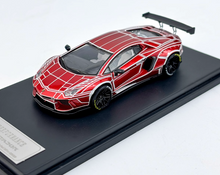 Load image into Gallery viewer, King 1:64 Luminous Red Aventador LP700 LBWK Sport Model Diecast Metal Car New Collection