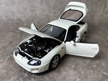 Load image into Gallery viewer, LCD 1:18 White JDM Supra A80 Coupe Racing Sports Model Diecast Metal Car New