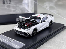 Load image into Gallery viewer, LT 1:64 White 812 Novitec N-Largo Racing Sports Model Diecast Metal Car New Collection