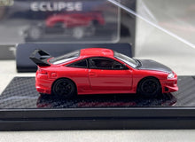 Load image into Gallery viewer, Transcend 1:64 Red Carbon Eclipse GS Coupe Sports Model Diecast Metal Car New Collection