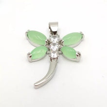 Load image into Gallery viewer, Nature Jade Draganfly Pendant Necklace Gift For Woman Jewelry charm Blessing A
