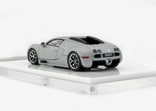 Load image into Gallery viewer, Mortal 1:64 Matte Silver 2010 Veyron Super Sports Model Diecast Metal Car New Collection