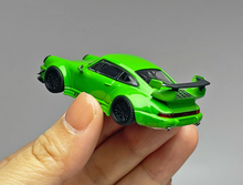 Load image into Gallery viewer, 1:64 Green RWB 964 Racing Sports Classic Model Diecast Metal Car BN