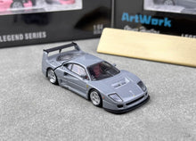Load image into Gallery viewer, SH 1:64 Grey F40 LM Super Racing Sports Model Diecast Metal Car New