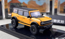 Load image into Gallery viewer, Shadow 1:64 Yellow Bronco ORV SUV 4 Doors Sports Model Diecast Metal Car New Collection